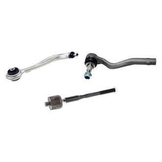 Mevotech® - Original Grade™ Front Driver Side Lower Control Arm with Ball Joint and Tie Rod End Kit