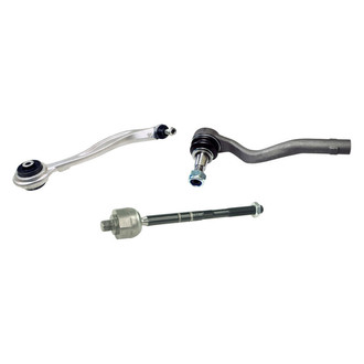 Mevotech® - Original Grade™ Front Driver Side Lower Control Arm with Ball Joint and Tie Rod End Kit