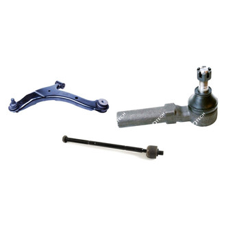 Mevotech® - Original Grade™ Front Driver Side Lower Control Arm with Ball Joint and Tie Rod End Kit