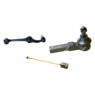 Mevotech® - Original Grade™ Front Driver Side Lower Control Arm with Ball Joint and Tie Rod End Kit