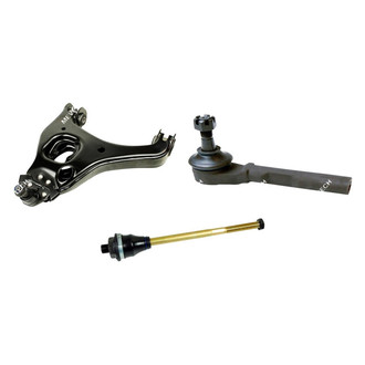 Mevotech® - Original Grade™ Front Driver Side Lower Control Arm with Ball Joint and Tie Rod End Kit