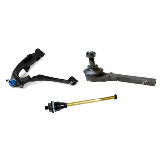 Mevotech® - Original Grade™ Front Driver Side Lower Control Arm with Ball Joint and Tie Rod End Kit