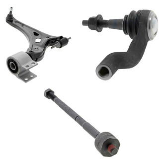 Mevotech® - Original Grade™ Front Driver Side Lower Control Arm with Ball Joint and Tie Rod End Kit