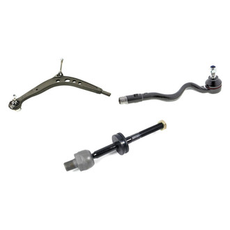 Mevotech® - Original Grade™ Front Driver Side Lower Control Arm with Ball Joint and Tie Rod End Kit