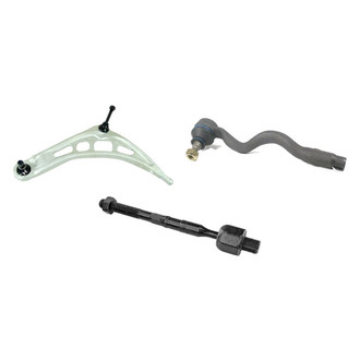 Mevotech® - Original Grade™ Front Driver Side Lower Control Arm with Ball Joint and Tie Rod End Kit