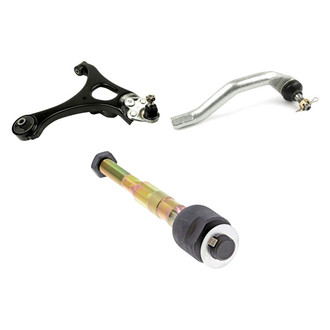 Mevotech® - Original Grade™ Front Driver Side Lower Control Arm with Ball Joint and Tie Rod End Kit