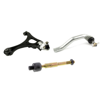 Mevotech® - Original Grade™ Front Driver Side Lower Control Arm with Ball Joint and Tie Rod End Kit