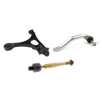 Mevotech® - Original Grade™ Front Driver Side Lower Control Arm with Ball Joint and Tie Rod End Kit