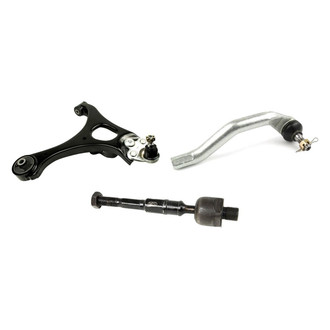 Mevotech® - Original Grade™ Front Driver Side Lower Control Arm with Ball Joint and Tie Rod End Kit