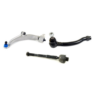 Mevotech® - Original Grade™ Front Driver Side Lower Control Arm with Ball Joint and Tie Rod End Kit