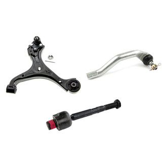 Mevotech® - Original Grade™ Front Driver Side Lower Control Arm with Ball Joint and Tie Rod End Kit