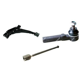 Mevotech® - Original Grade™ Front Driver Side Lower Control Arm with Ball Joint and Tie Rod End Kit