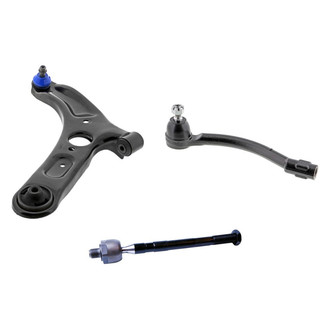 Mevotech® - Original Grade™ Front Driver Side Lower Control Arm with Ball Joint and Tie Rod End Kit