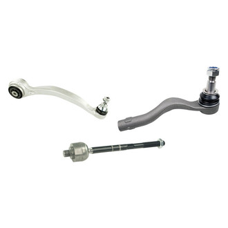 Mevotech® - Original Grade™ Front Driver Side Lower Control Arm with Ball Joint and Tie Rod End Kit