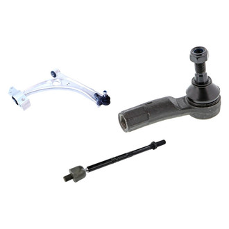 Mevotech® - Original Grade™ Front Driver Side Lower Control Arm with Ball Joint and Tie Rod End Kit