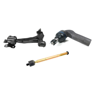 Mevotech® - Original Grade™ Front Driver Side Lower Control Arm with Ball Joint and Tie Rod End Kit
