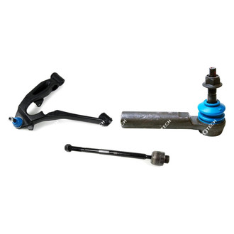 Mevotech® - Original Grade™ Front Driver Side Lower Control Arm with Ball Joint and Tie Rod End Kit