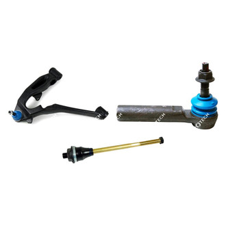 Mevotech® - Original Grade™ Front Driver Side Lower Control Arm with Ball Joint and Tie Rod End Kit