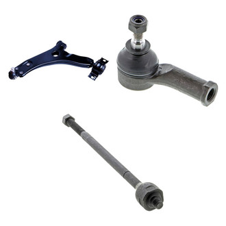 Mevotech® - Original Grade™ Front Driver Side Lower Control Arm with Ball Joint and Tie Rod End Kit
