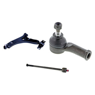 Mevotech® - Original Grade™ Front Driver Side Lower Control Arm with Ball Joint and Tie Rod End Kit