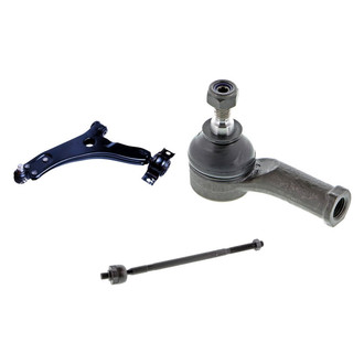 Mevotech® - Original Grade™ Front Driver Side Lower Control Arm with Ball Joint and Tie Rod End Kit