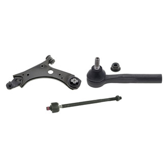 Mevotech® - Original Grade™ Front Driver Side Lower Control Arm with Ball Joint and Tie Rod End Kit