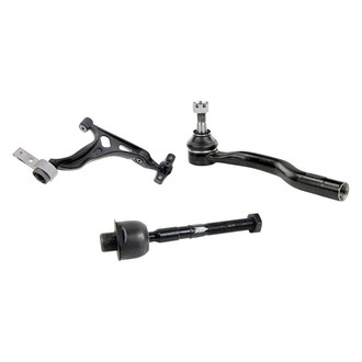 Mevotech® - Original Grade™ Front Driver Side Lower Control Arm with Ball Joint and Tie Rod End Kit