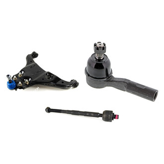 Mevotech® - Original Grade™ Front Driver Side Lower Control Arm with Ball Joint and Tie Rod End Kit