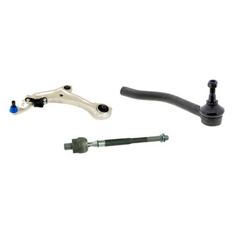 Mevotech® - Original Grade™ Front Driver Side Lower Control Arm with Ball Joint and Tie Rod End Kit