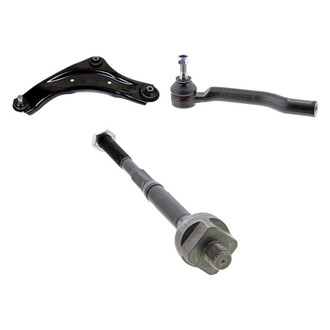 Mevotech® - Original Grade™ Front Driver Side Lower Control Arm with Ball Joint and Tie Rod End Kit