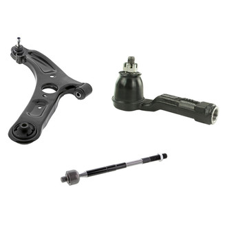 Mevotech® - Original Grade™ Front Driver Side Lower Control Arm with Ball Joint and Tie Rod End Kit