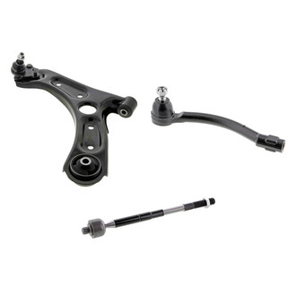 Mevotech® - Original Grade™ Front Driver Side Lower Control Arm with Ball Joint and Tie Rod End Kit
