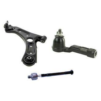 Mevotech® - Original Grade™ Front Driver Side Lower Control Arm with Ball Joint and Tie Rod End Kit