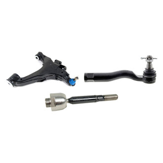 Mevotech® - Original Grade™ Front Driver Side Lower Control Arm with Ball Joint and Tie Rod End Kit