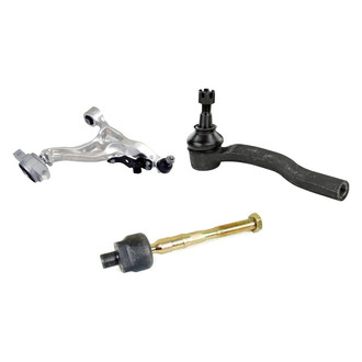 Mevotech® - Original Grade™ Front Driver Side Lower Control Arm with Ball Joint and Tie Rod End Kit