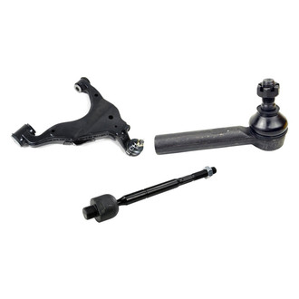Mevotech® - Original Grade™ Front Driver Side Lower Control Arm with Ball Joint and Tie Rod End Kit