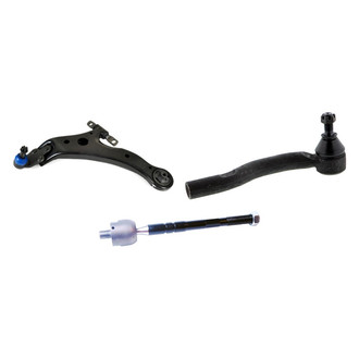 Mevotech® - Original Grade™ Front Driver Side Lower Control Arm with Ball Joint and Tie Rod End Kit