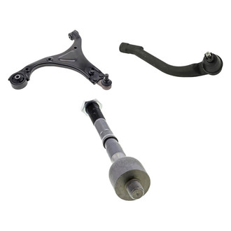 Mevotech® - Original Grade™ Front Driver Side Lower Control Arm with Ball Joint and Tie Rod End Kit