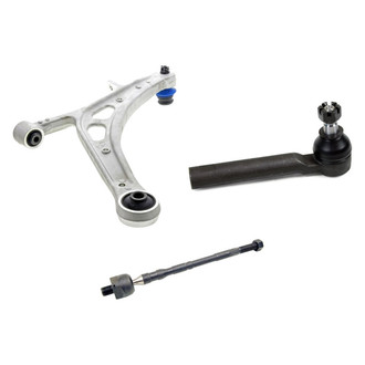 Mevotech® - Original Grade™ Front Driver Side Lower Control Arm with Ball Joint and Tie Rod End Kit