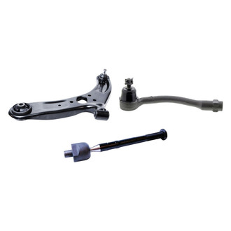 Mevotech® - Original Grade™ Front Driver Side Lower Control Arm with Ball Joint and Tie Rod End Kit