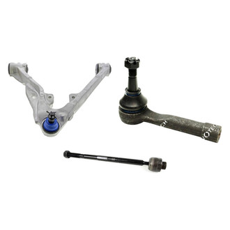 Mevotech® - Original Grade™ Front Driver Side Lower Control Arm with Ball Joint and Tie Rod End Kit