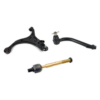 Mevotech® - Original Grade™ Front Driver Side Lower Control Arm with Ball Joint and Tie Rod End Kit
