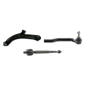 Mevotech® - Original Grade™ Front Driver Side Lower Control Arm with Ball Joint and Tie Rod End Kit