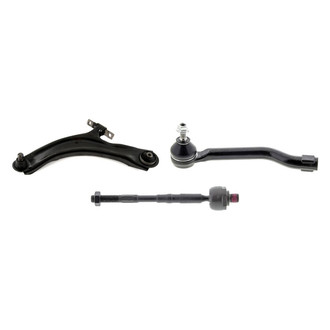 Mevotech® - Original Grade™ Front Driver Side Lower Control Arm with Ball Joint and Tie Rod End Kit