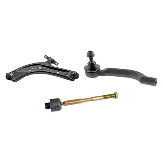 Mevotech® - Original Grade™ Front Driver Side Lower Control Arm with Ball Joint and Tie Rod End Kit