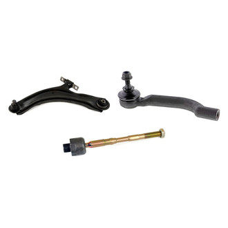 Mevotech® - Original Grade™ Front Driver Side Lower Control Arm with Ball Joint and Tie Rod End Kit