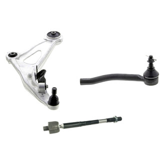 Mevotech® - Original Grade™ Front Driver Side Lower Control Arm with Ball Joint and Tie Rod End Kit