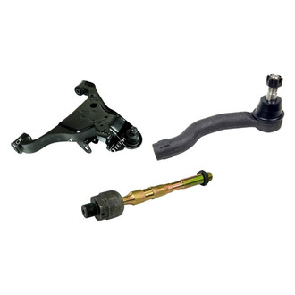 Mevotech® - Original Grade™ Front Driver Side Lower Control Arm with Ball Joint and Tie Rod End Kit