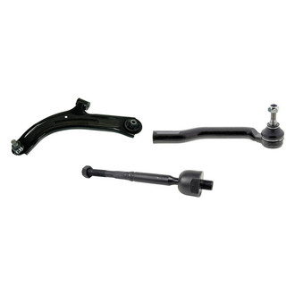 Mevotech® - Original Grade™ Front Driver Side Lower Control Arm with Ball Joint and Tie Rod End Kit