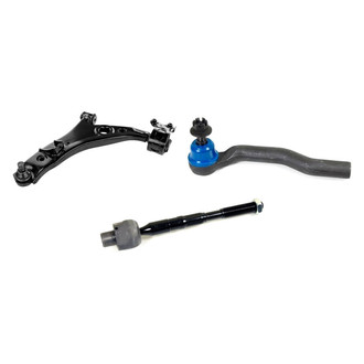 Mevotech® - Original Grade™ Front Driver Side Lower Control Arm with Ball Joint and Tie Rod End Kit